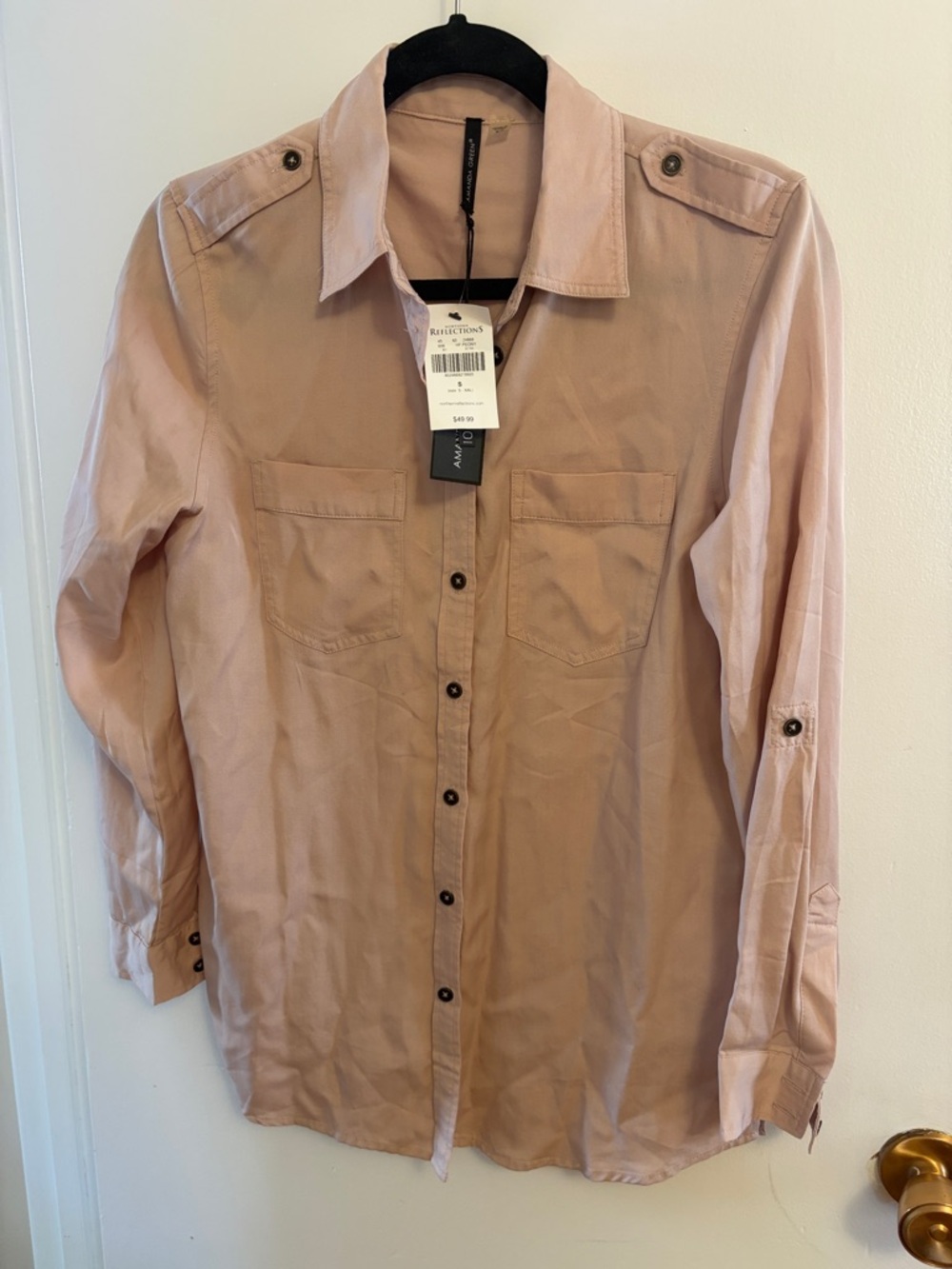 NEW Northern Reflections Amanda Green blouse size small